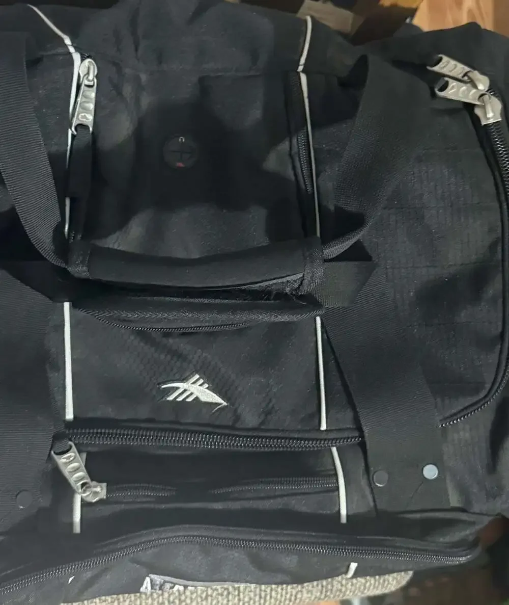 High Sierra Black Water Sport Duffel Bag